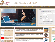 Tablet Screenshot of gtc-travel.com